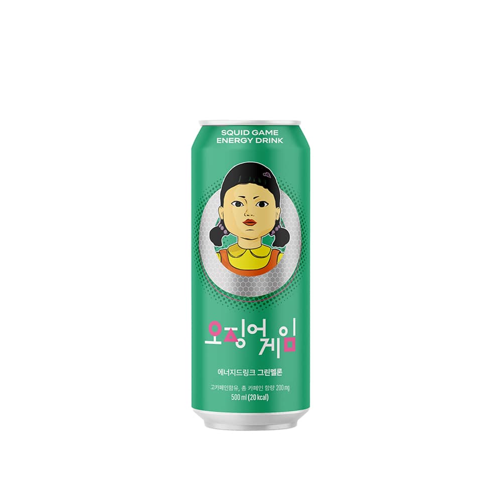 NETFLIX Squid Game Energy Drink Melon Flavor (500ml): Korea