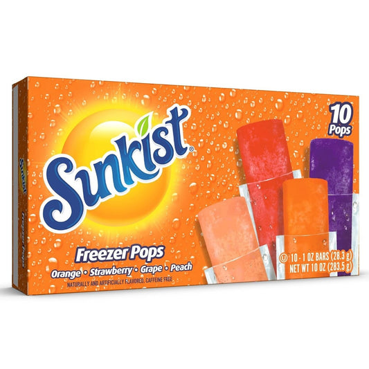 Sunkist Freezer Pops (283.5g): USA
