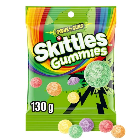 Skittles Sour Gummies (130g)