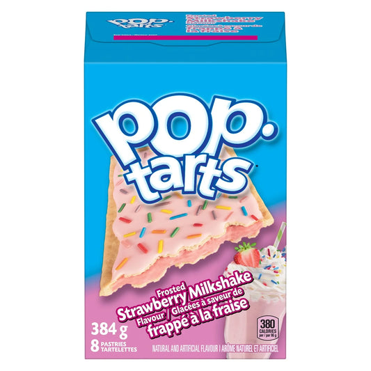 Pop Tarts Frosted Strawberry Milkshake (384g): USA