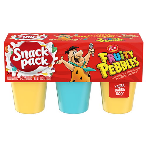 Snack Pack Fruity Pebbles Pudding (552g)