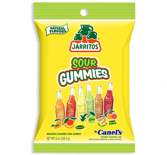 Jarritos Sour Gummies (226.8): USA