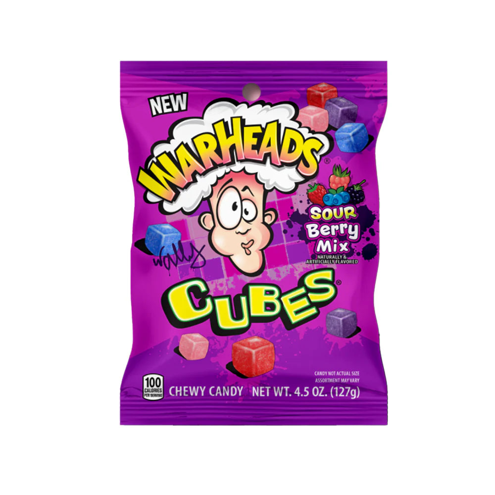 Warheads Cubes Sour Berry Mix (127g)