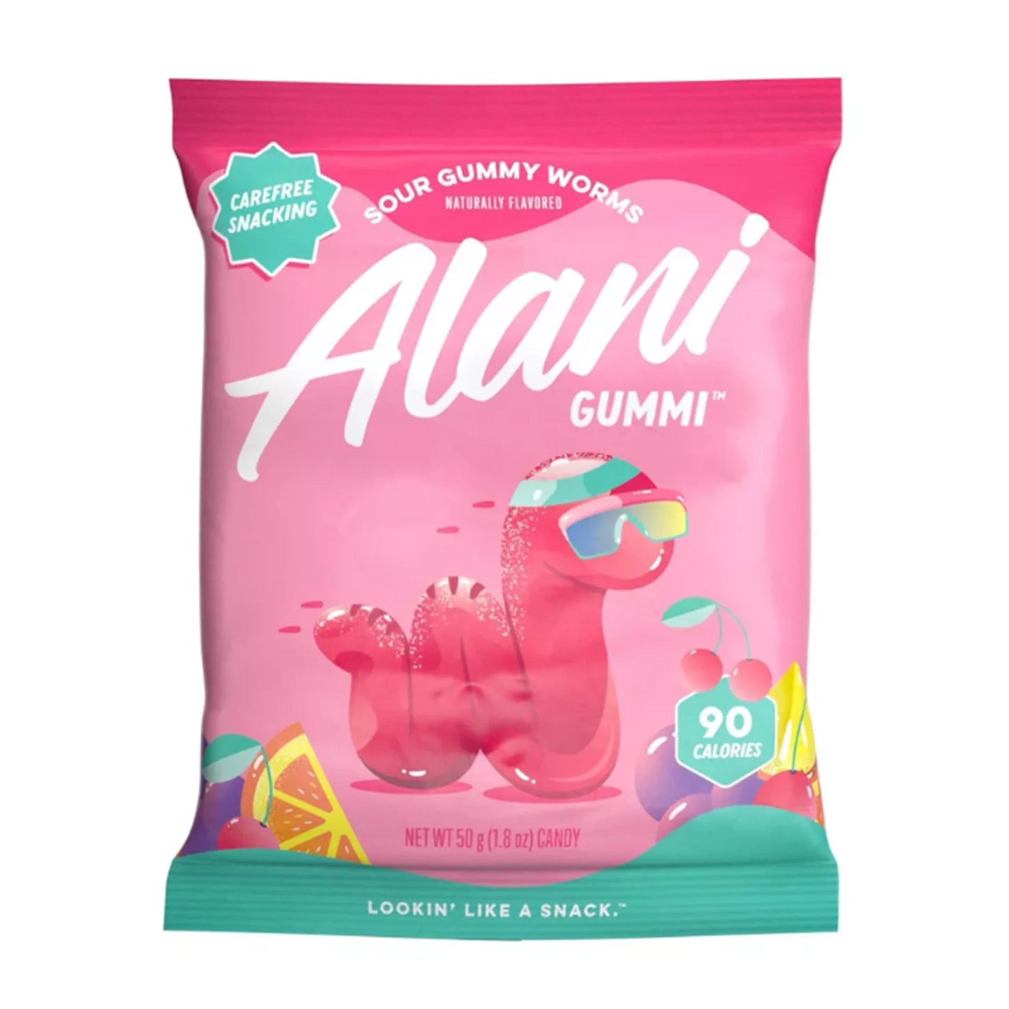 Alani Gummi Sour Gummy Worms (50g)