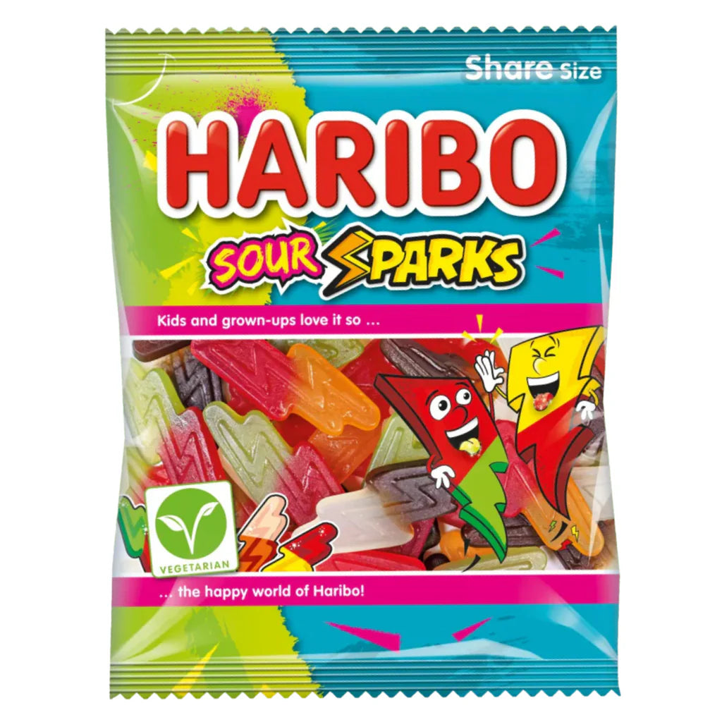 Haribo Sour Sparks (140g): UK