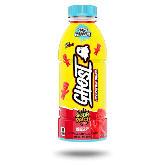 Ghost Sour Patch Kids Redberry Zero Caffeine Hydration Drink (500ml): USA