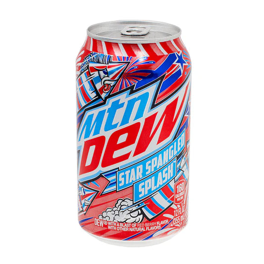 Mountain Dew Star Spangled Splash (355ml): USA