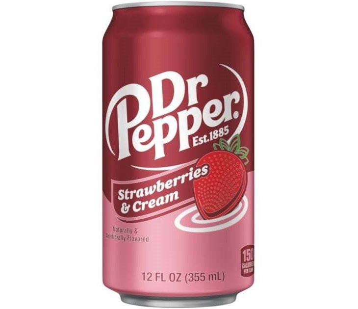 Dr Pepper Strawberry and Cream (355 mL)