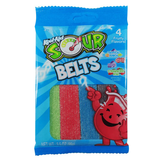 Kool-Aid Sour Belts (4 Flavors) (99g): Turkey