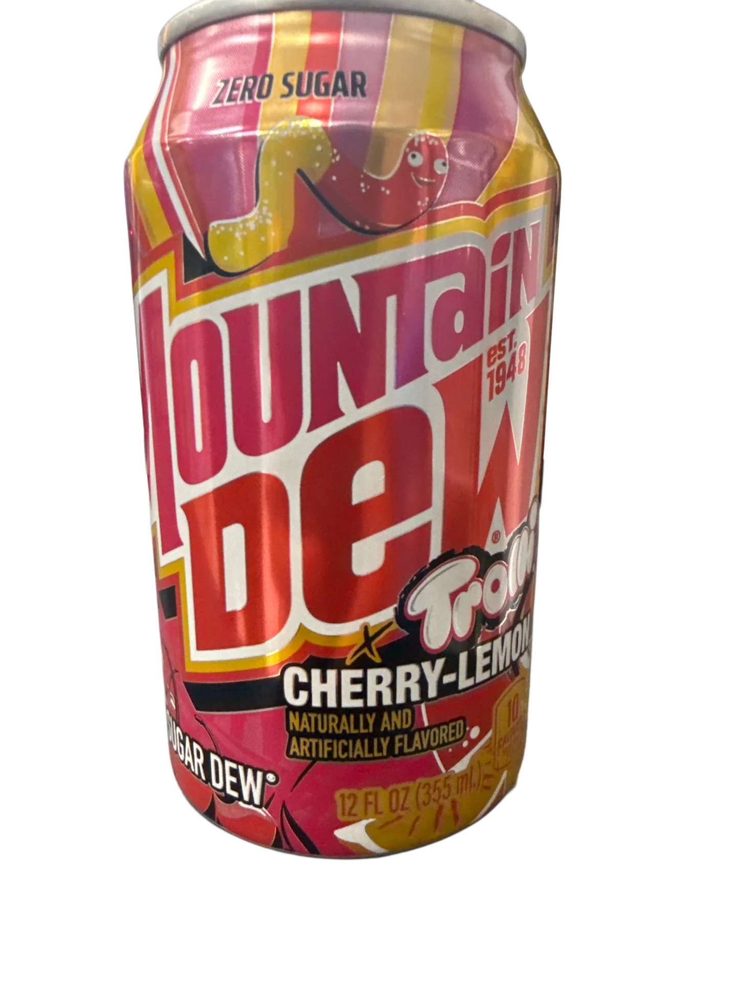 Mountain Dew Trolli Cherry-Lemon (355ml): USA