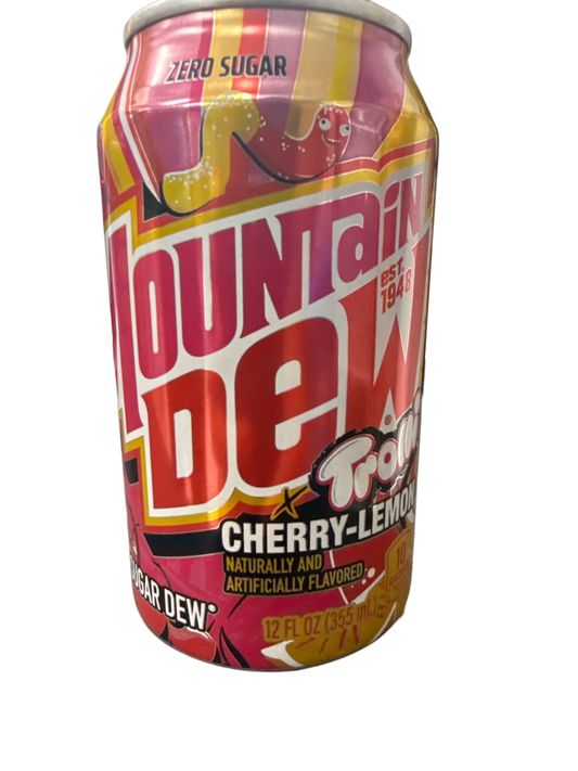 Mountain Dew Trolli Cherry-Lemon (355ml): USA