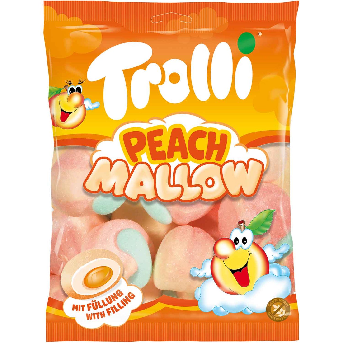 Trolli Peach Mallow (150g): Germany