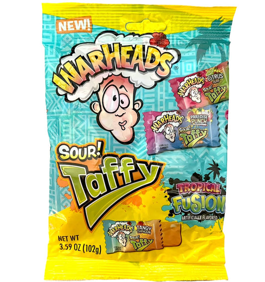 Warheads Sour Taffy Tropical Fusion (102g)