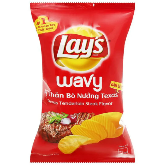 Lay's Wavy Texas Tenderloin Steak (53g): Vietnam