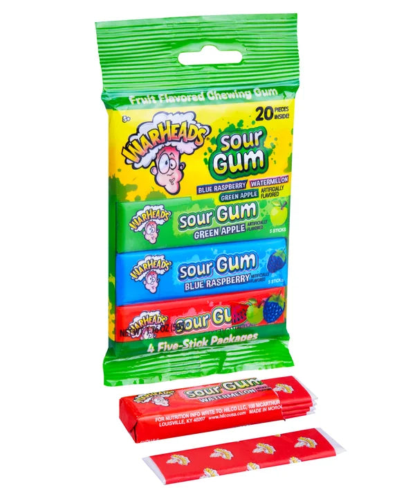 Warheads Sour Gum (50g)