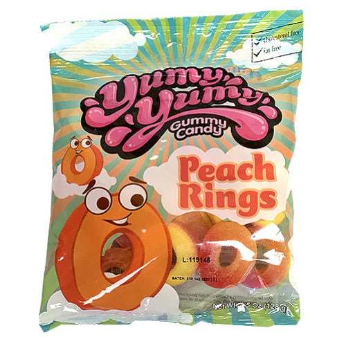 Yummy Yummy Peach Rings (128g)