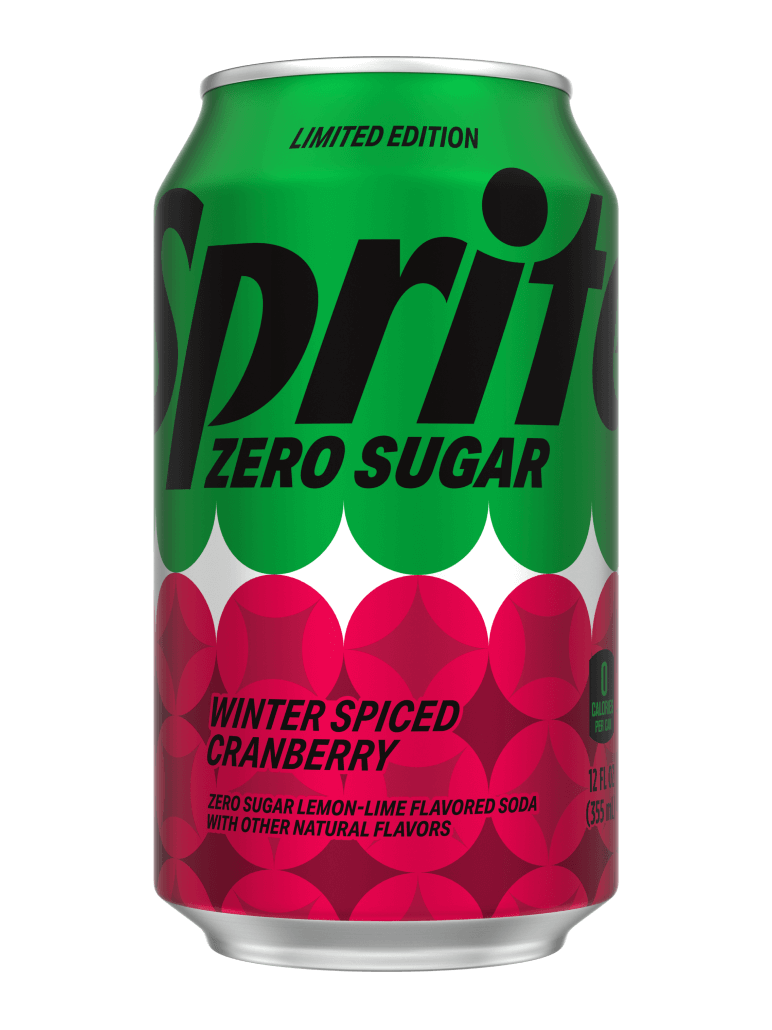 Sprite Winter Spiced Cranberry Zero (355mL)