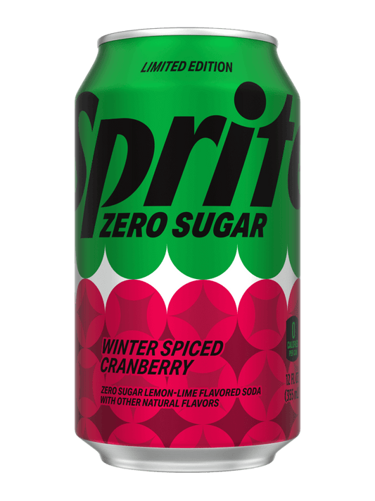 Sprite Winter Spiced Cranberry Zero (355mL)