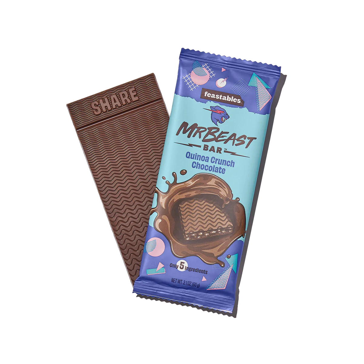 MrBeast Bar Quinoa Crunch Chocolate (60g)