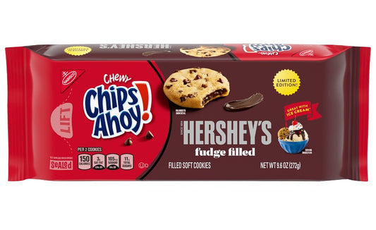 Chewy Chips Ahoy Hershey’s Fudge Filled (272g)