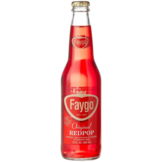 Faygo Original Redpop (Glass Bottle) - 355 ML