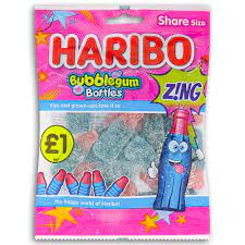 Haribo Bubblegum Bottles (160g): UK