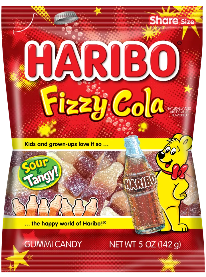 Haribo Fizzy Cola (142g)