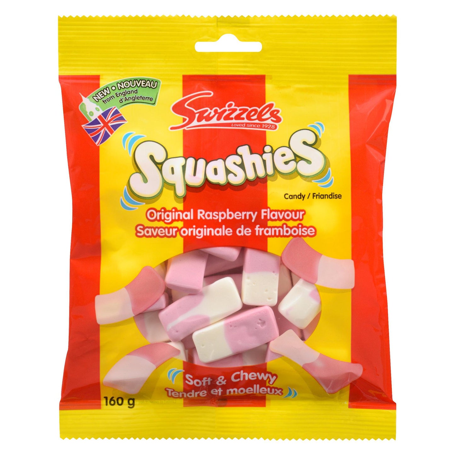 Squashies Original Raspberry Flavour (120g): UK