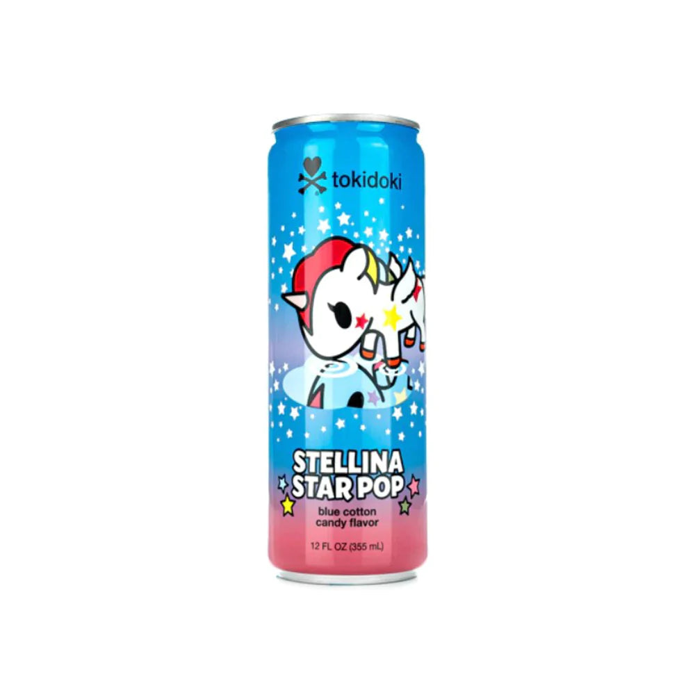 Tokidoki Stellina Star Pop Blue Cotton Candy - 355 ML