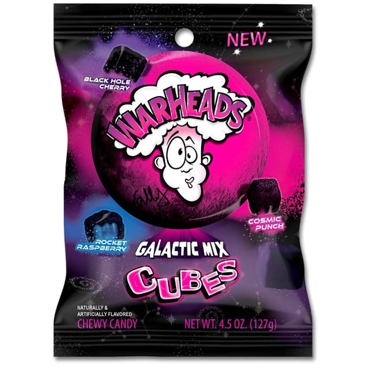 Warheads Galactic Mix Cubes (127g)