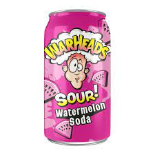 Warheads Sour Watermelon Soda - 355 ML