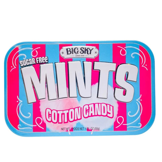 Big Sky’s Sugar Free Mints Cotton Candy (50g)