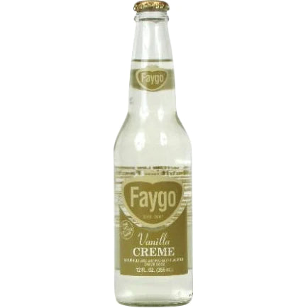 Faygo Vanilla Creme (Glass Bottle) - 355 ML