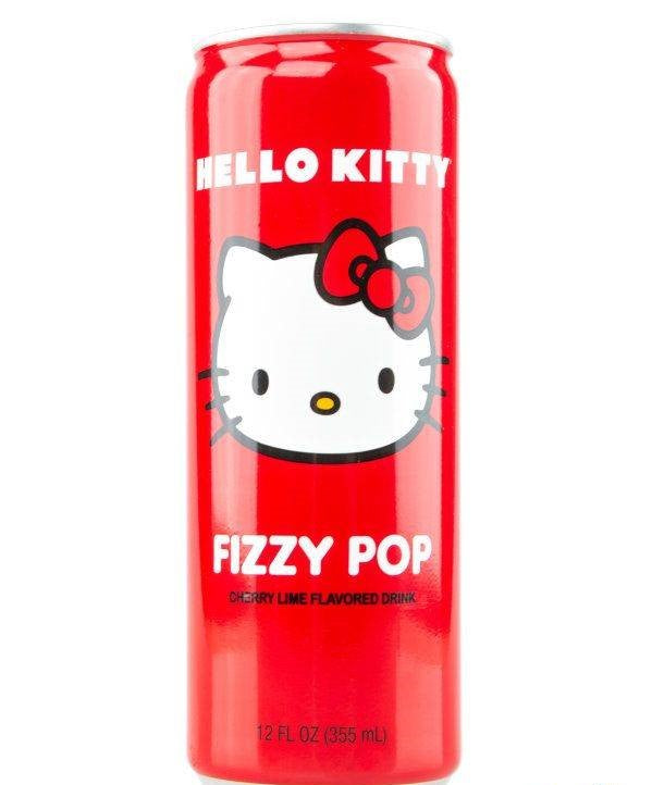 Hello Kitty Fizzy Pop Cherry Lime - 355 ML