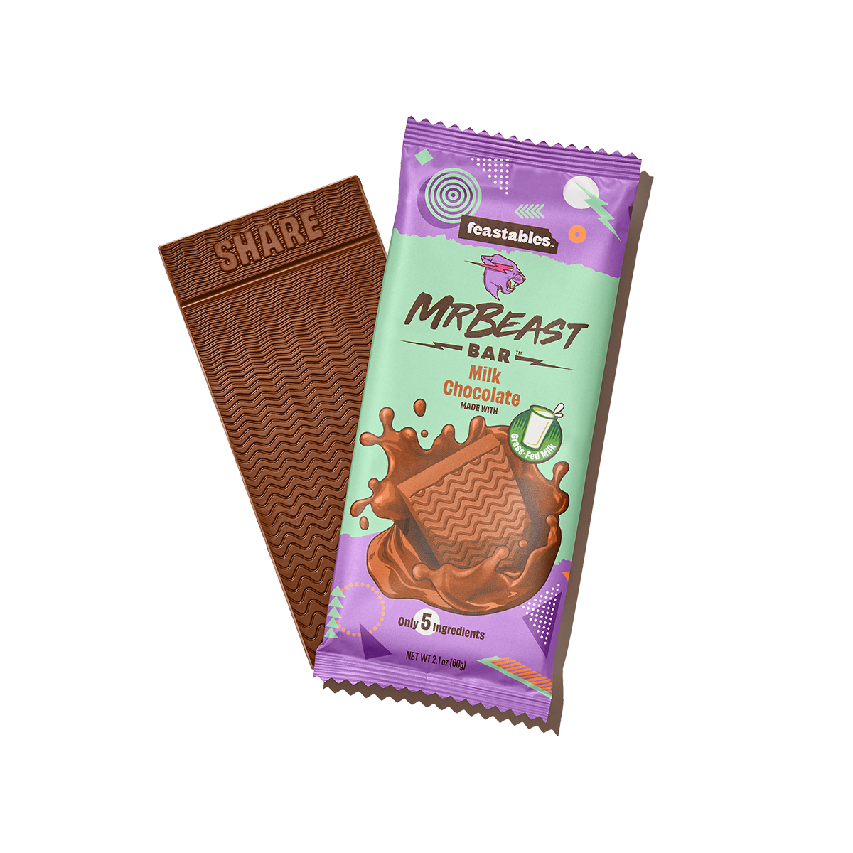 MrBeast Bar Milk Chocolate (60g)