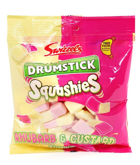 Squashies Rhubarb & Custard (131g): UK